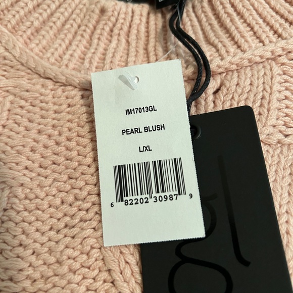 Gibsonlook blush scallop stitch sweater - Picture 4 of 4